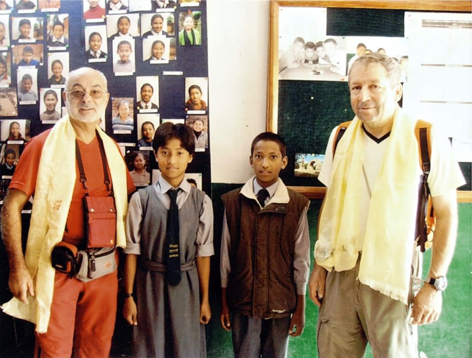 Visite surprise pour Kérina et Ashok 2006