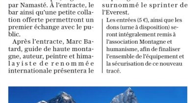 L'Everest en Partage - 02 mars 2024