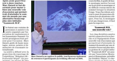 L'Everest en Partage - 02 mars 2024