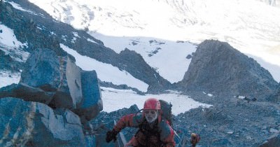 Deux “Namastiens” au sommet du Mt-Blanc 2009