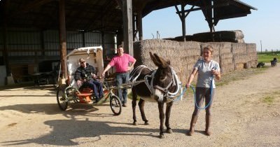 Une «Randoline» pour l’association «Equit’aide» - Handi-Cheval-Lorraine 2010